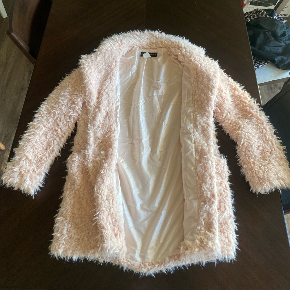 Fluffy coat